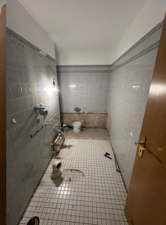 Innenausbau vor der Umsetzung
